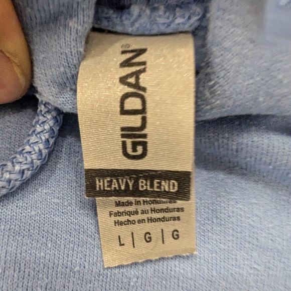 100 hamsters pullover sweater size large printed on Gildan heavy blend sweater - Picture 6 of 6